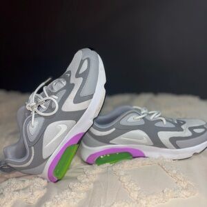 Nike Gray Sneakers with White Accents